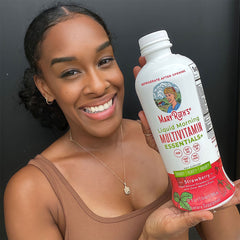 Lauren W. holding product