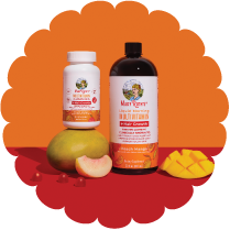 MaryRuth Organics storefront imagery, brand website preview image