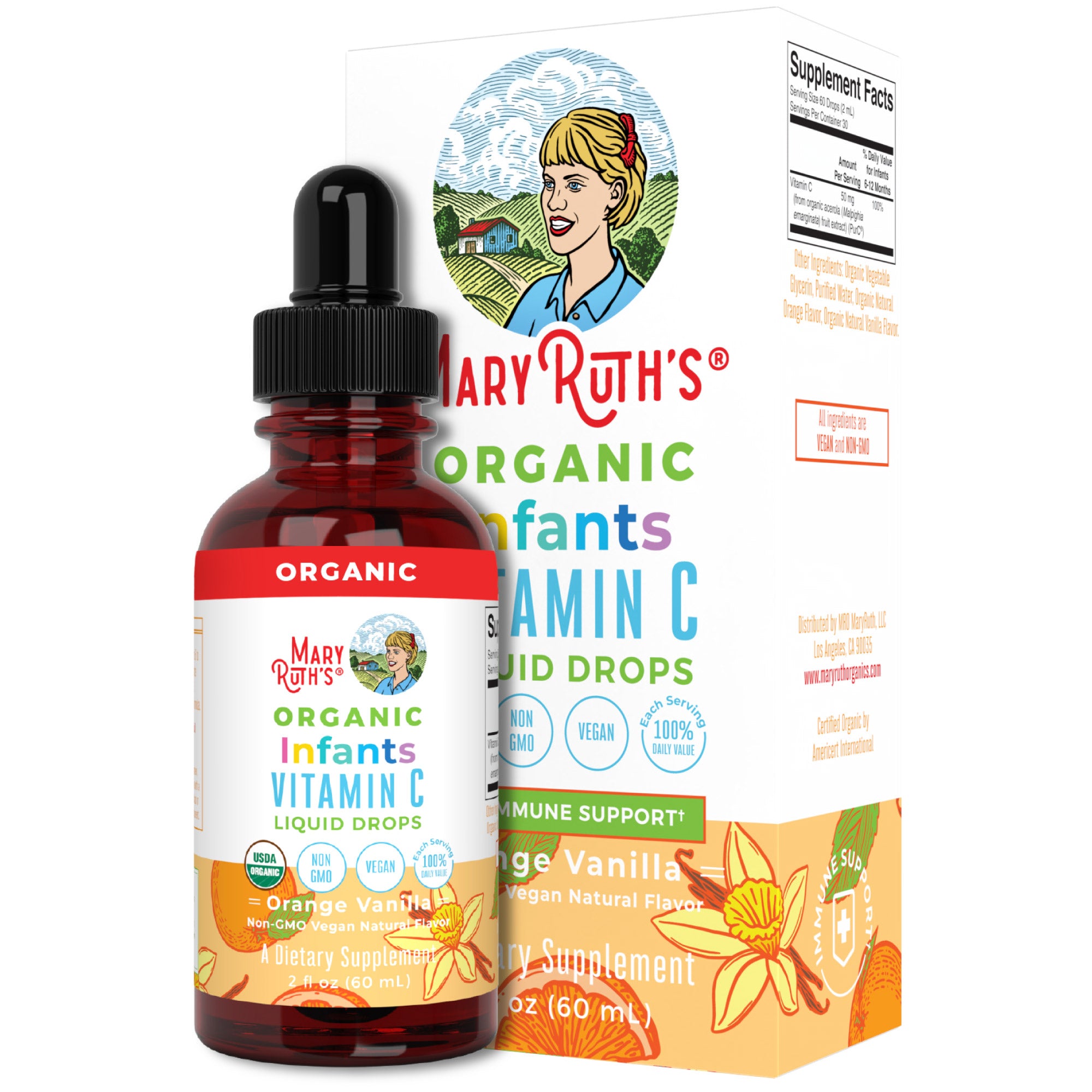 Organic Infants Vitamin C Liquid Drops