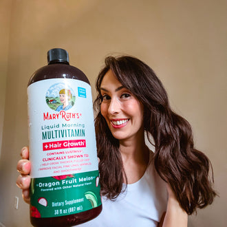 Liquid Morning Multivitamin + Hair Growth (Dragon Fruit Melon)