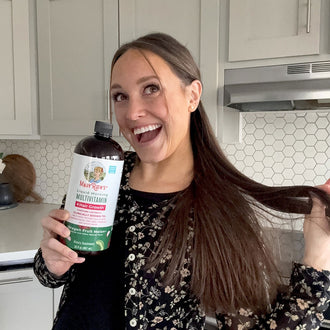Liquid Morning Multivitamin + Hair Growth (Dragon Fruit Melon)