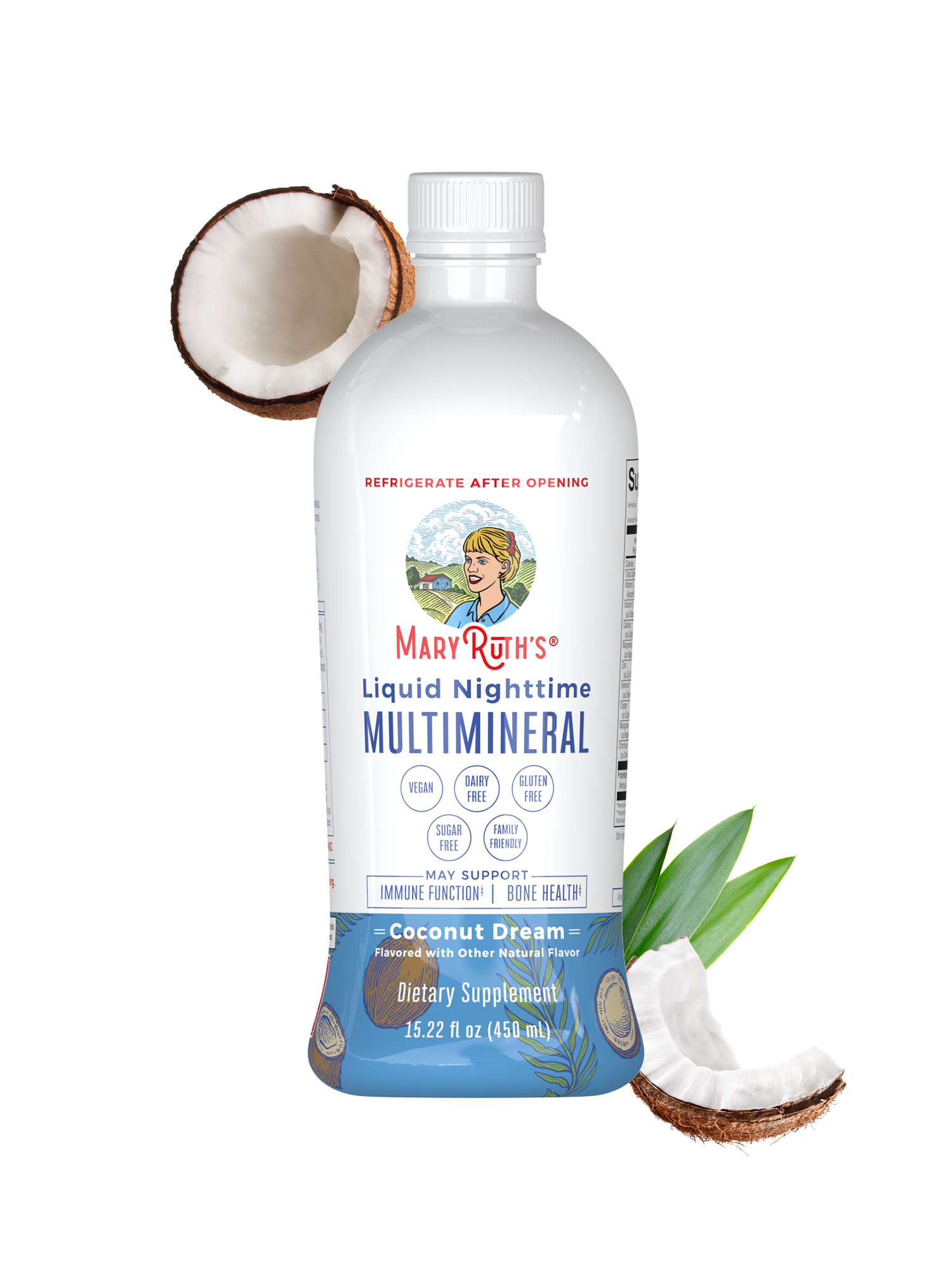 Liquid Nighttime Multimineral (Coconut) 15.22oz