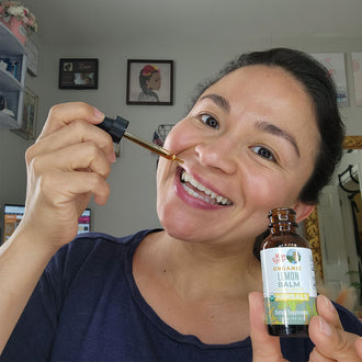 Organic Lemon Balm Leaf Liquid Drops