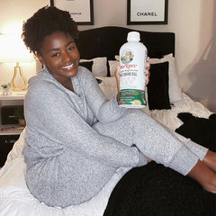 Jen S. holding product