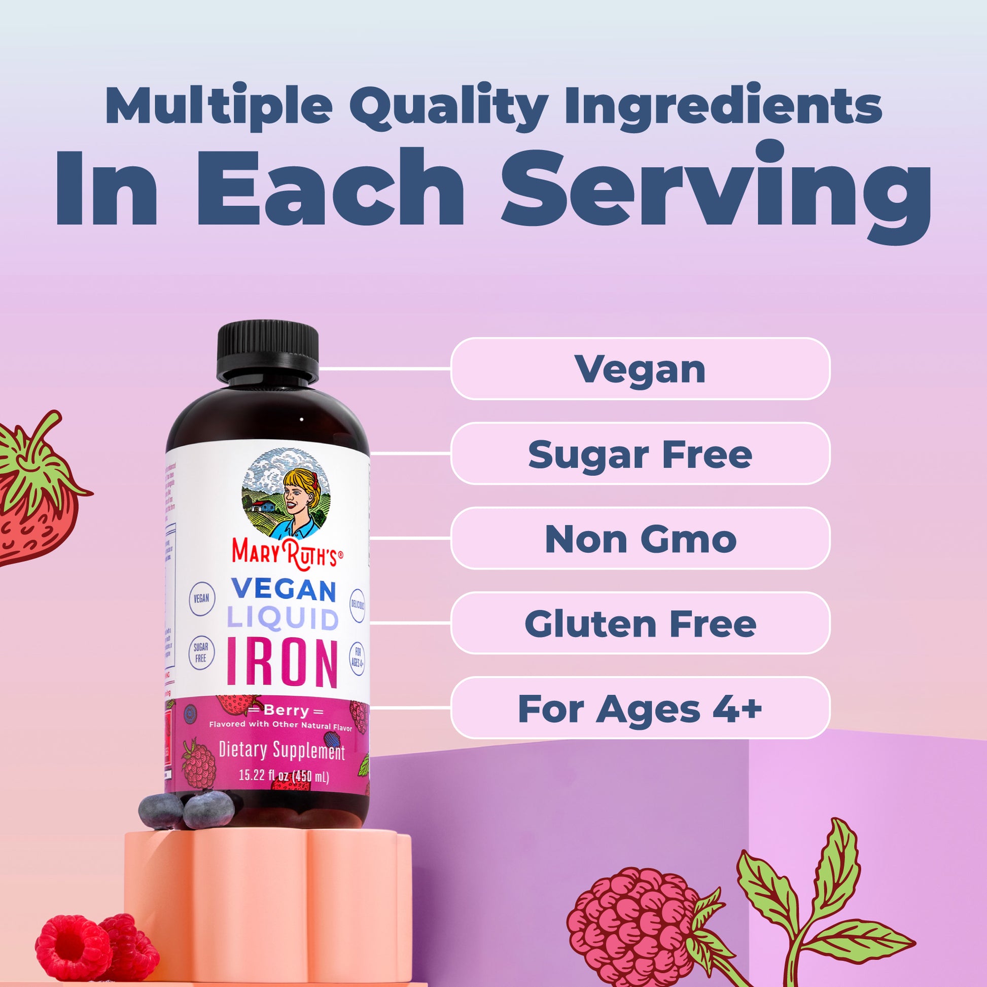 Liquid Iron Berry 15oz Ingredients