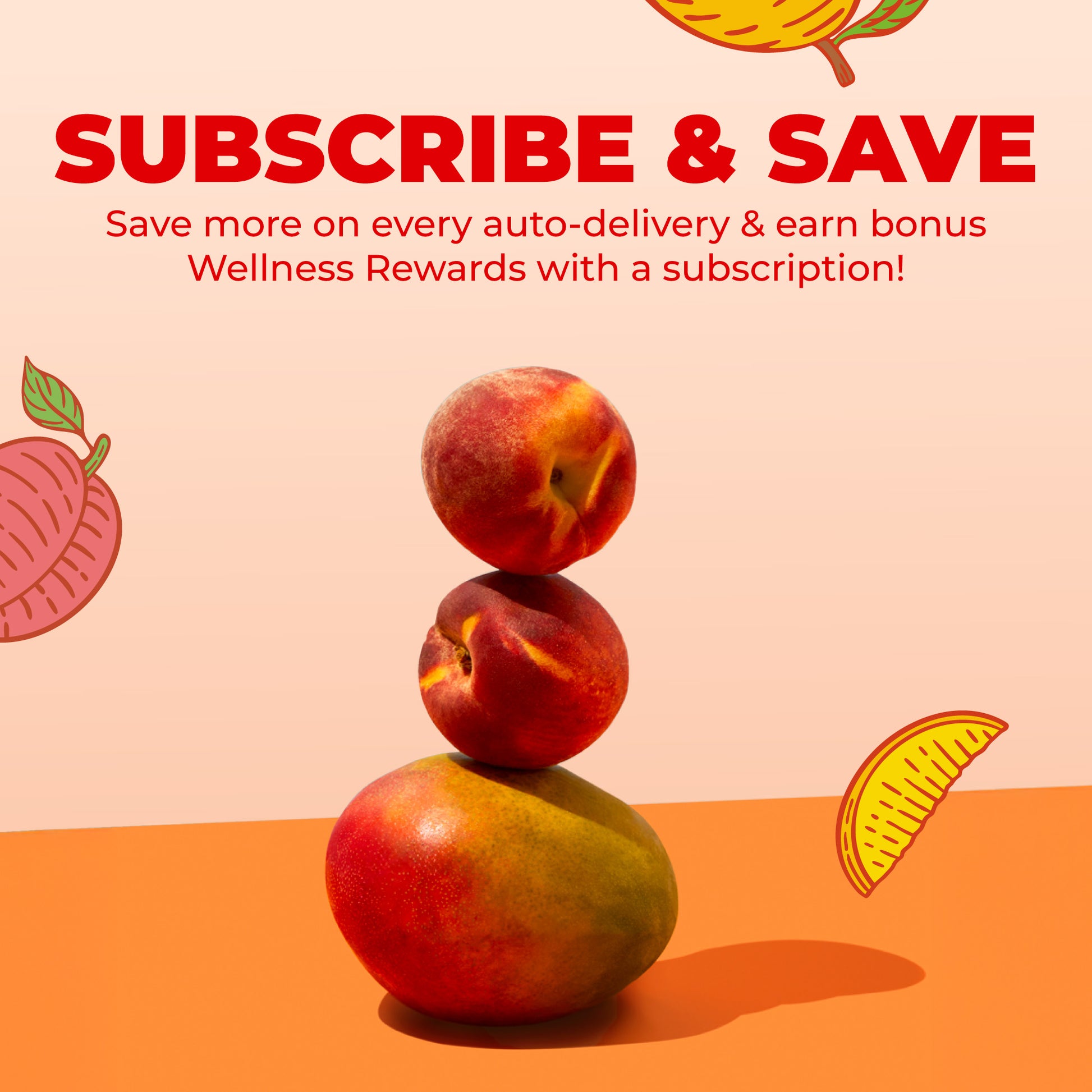 Liquid Morning Multivitamin + Hair Growth 15oz Peach Mango Subscrive & Save