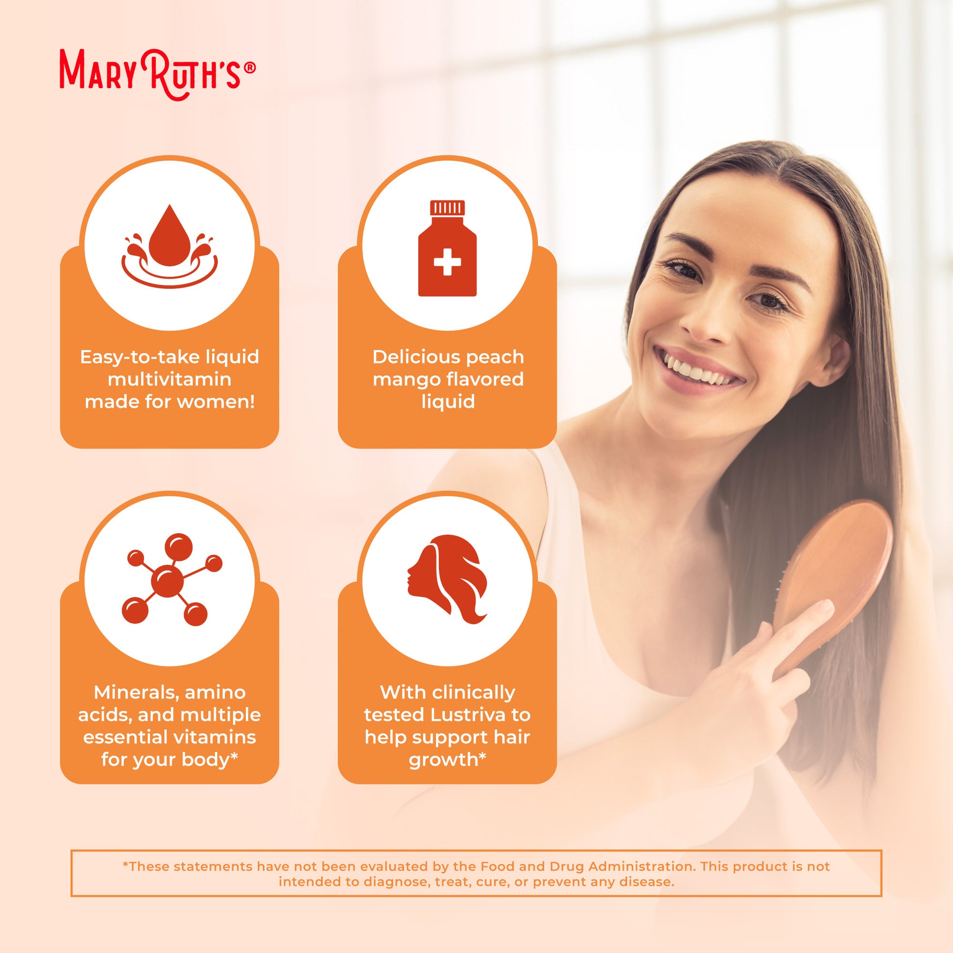 Liquid Morning Multivitamin + Hair Growth Travel Pack Benefits