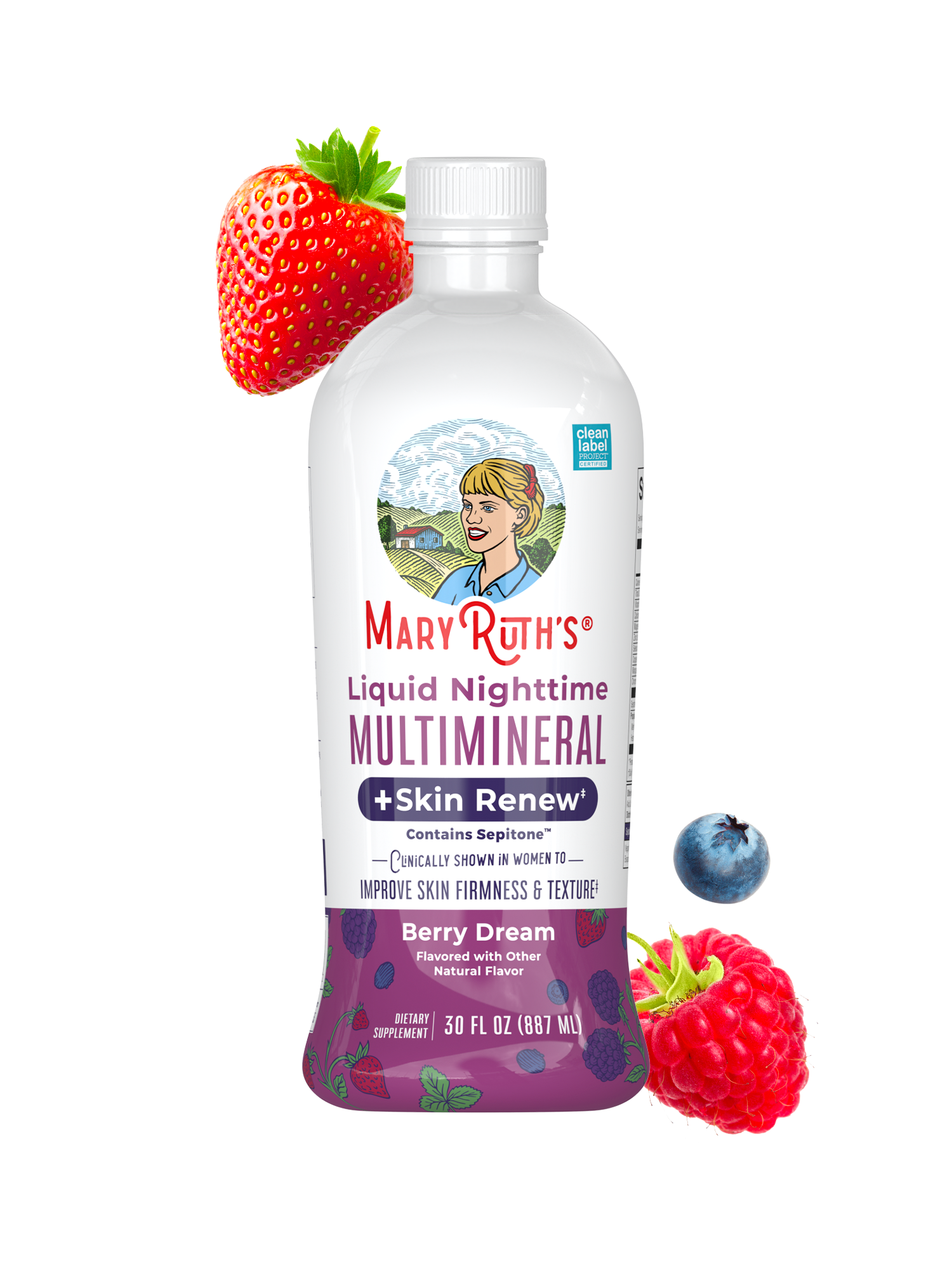 Liquid Nighttime Multimineral Skin Renew Berry Dream 15oz