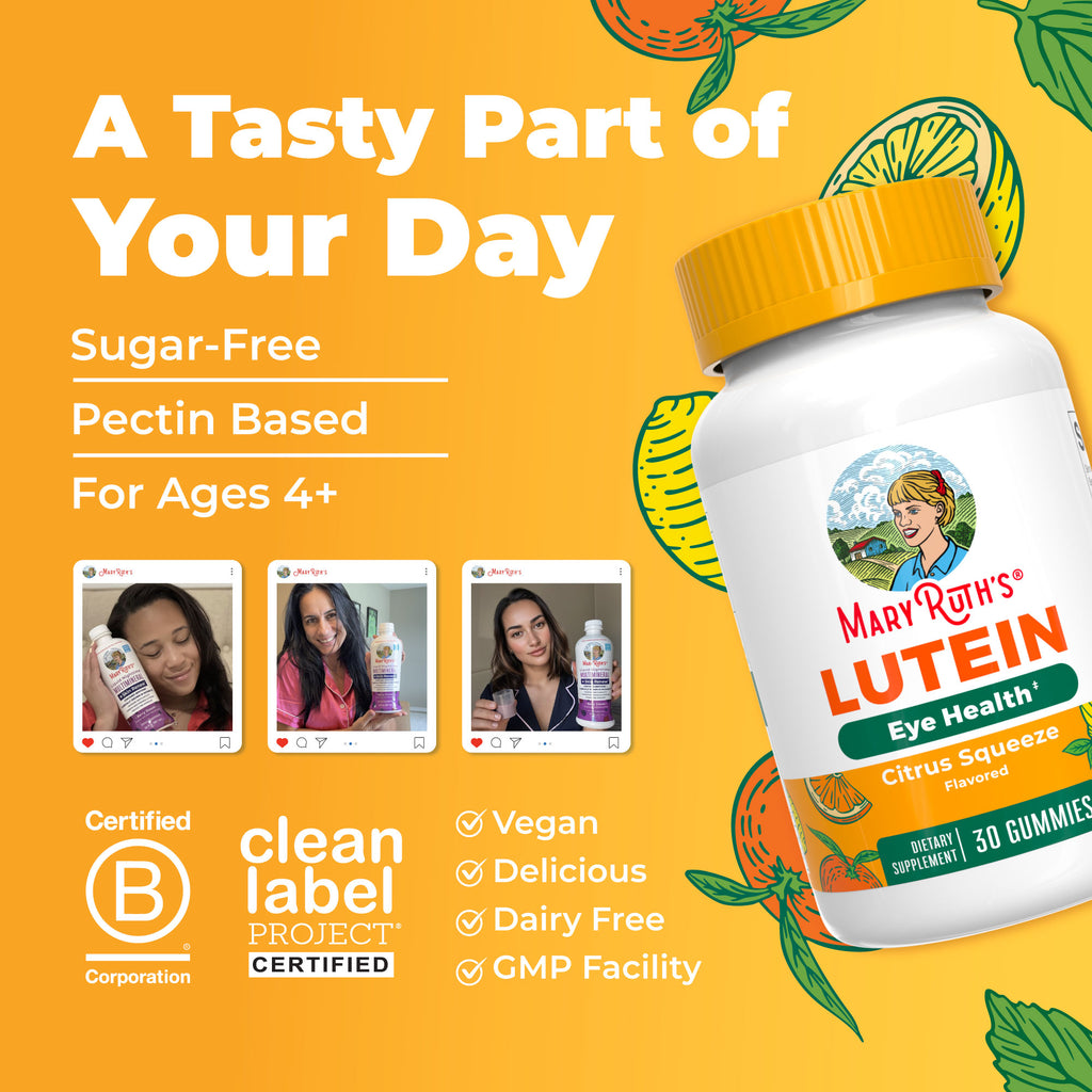Lutein Gummies Lifestyle Bottle