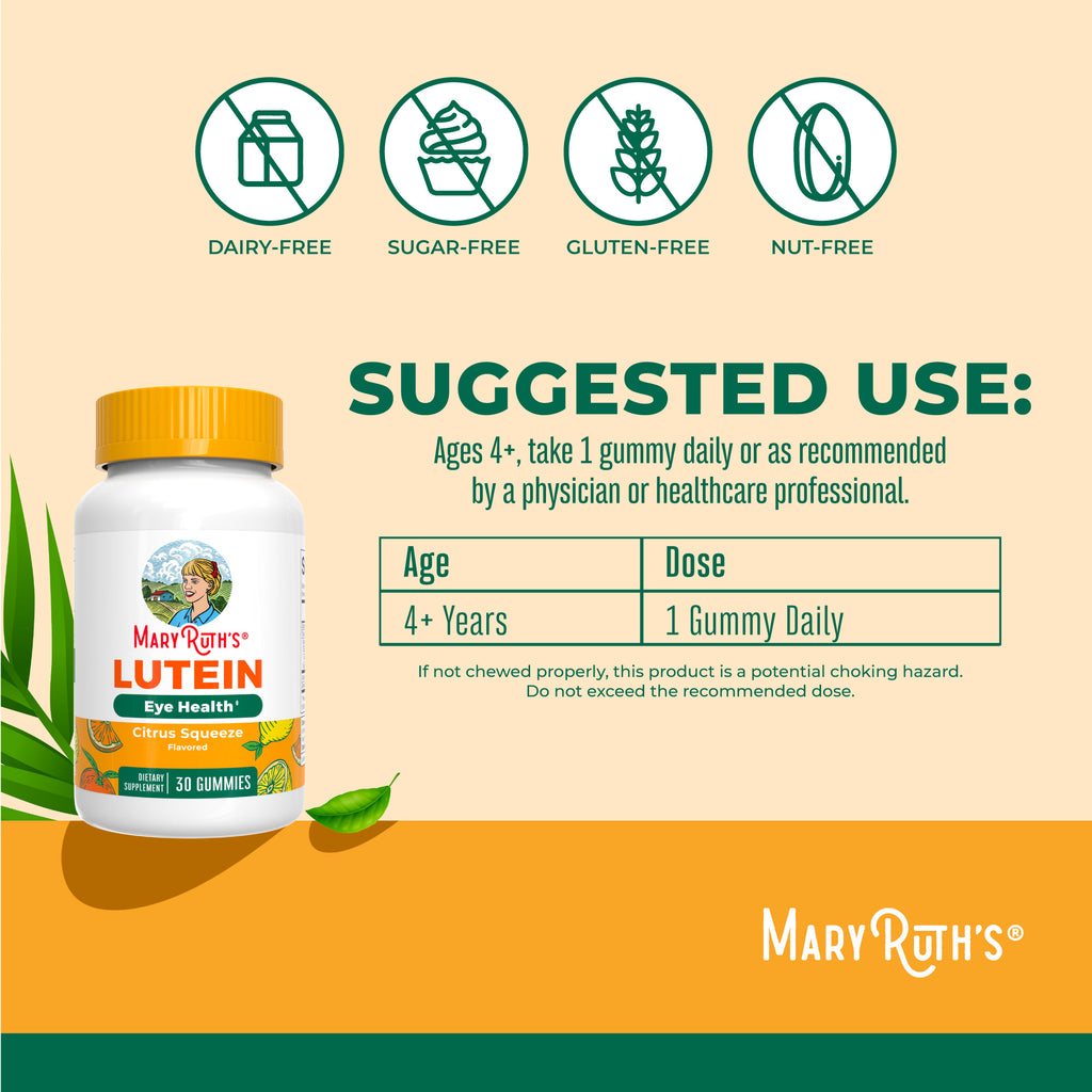 Lutein Gummies Suggested Use