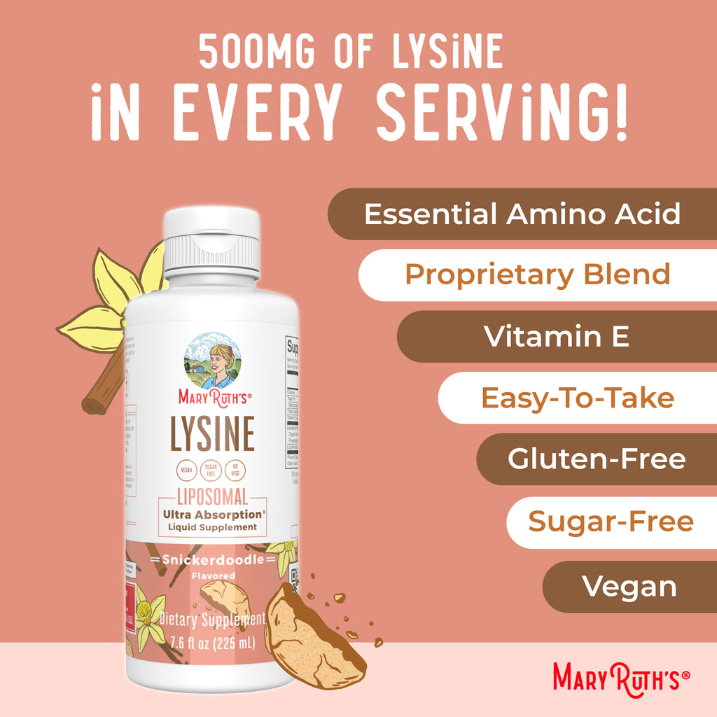 Lysine Liposomal 7oz Snickerdoodle Ingredients