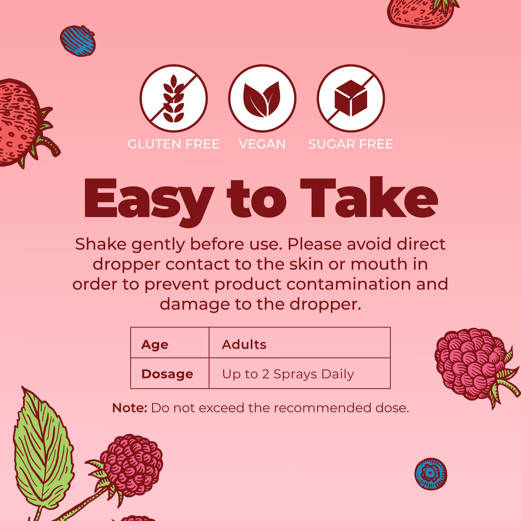 Methyl B12 Organic Spray 1oz Berry Easy To Take