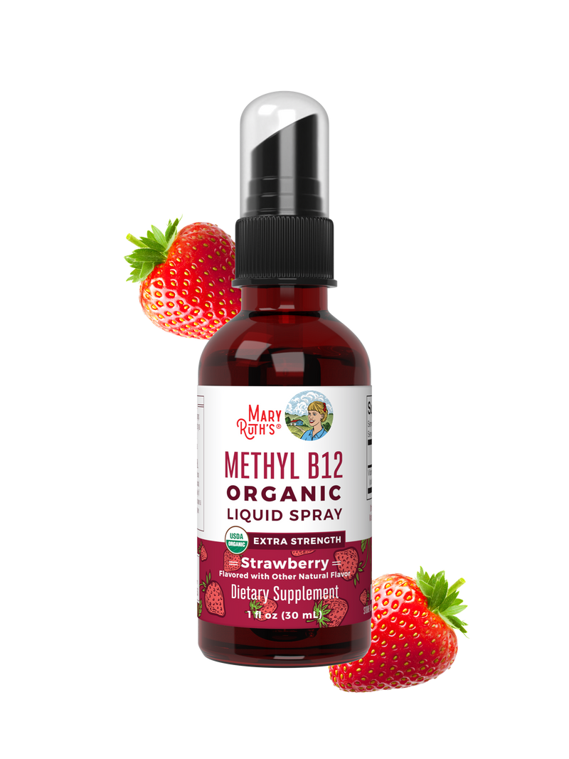 Methyl B12 Organic Spray, Strawberry
