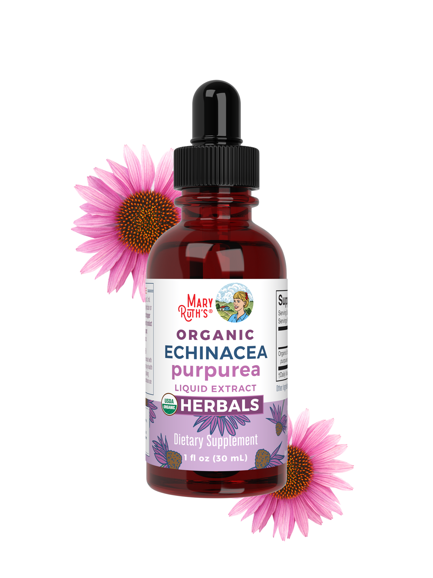 Organic Echinacea Purpurea Herbal Liquid Drops