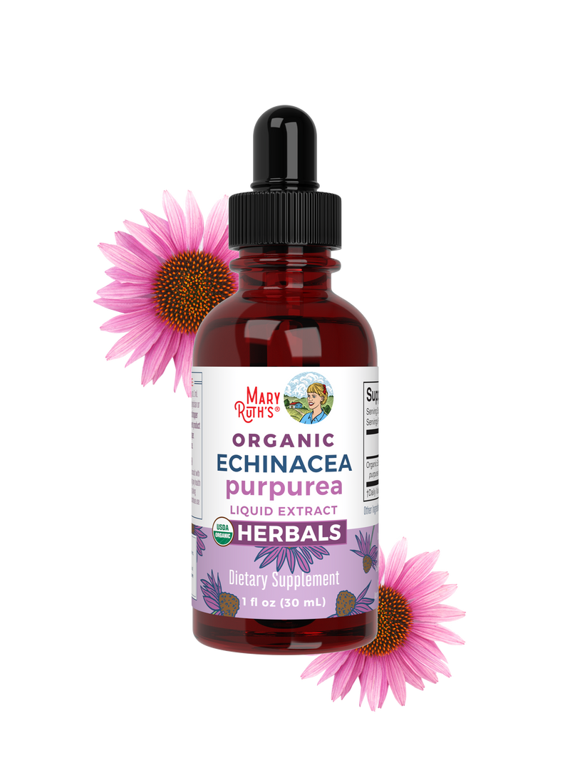 Organic Echinacea Purpurea Herbal Liquid Drops