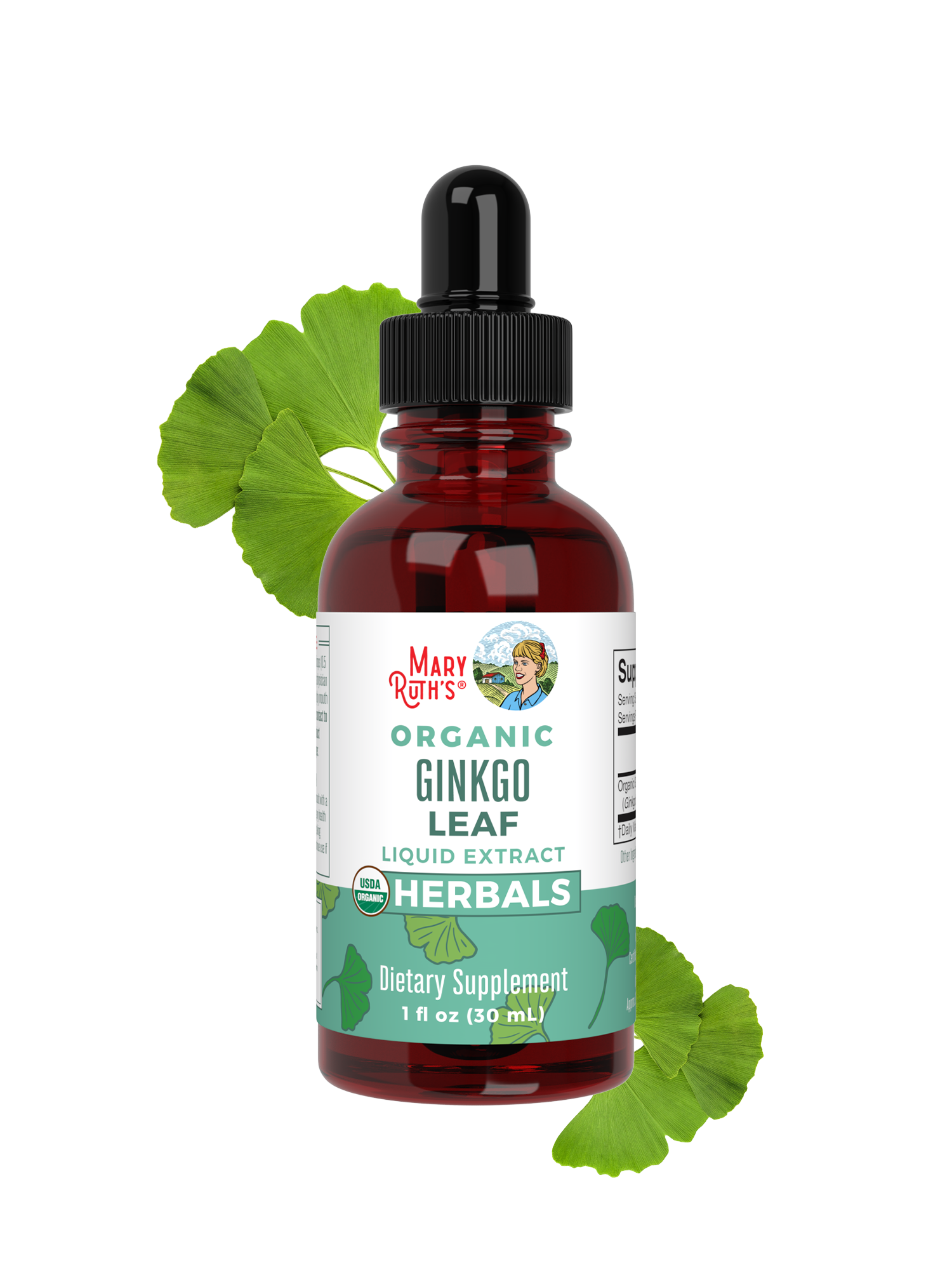 Organic Ginkgo Leaf Liquid Drops