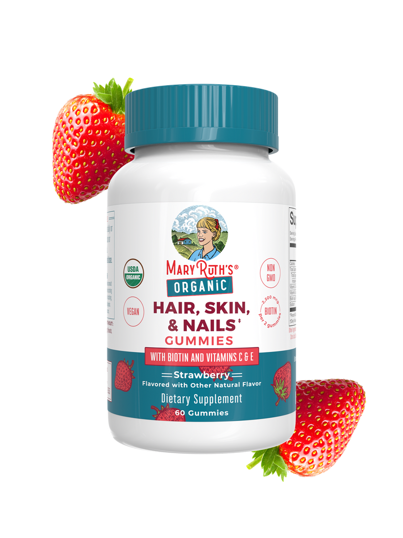 Organic Hair, Skin, & Nails Gummies