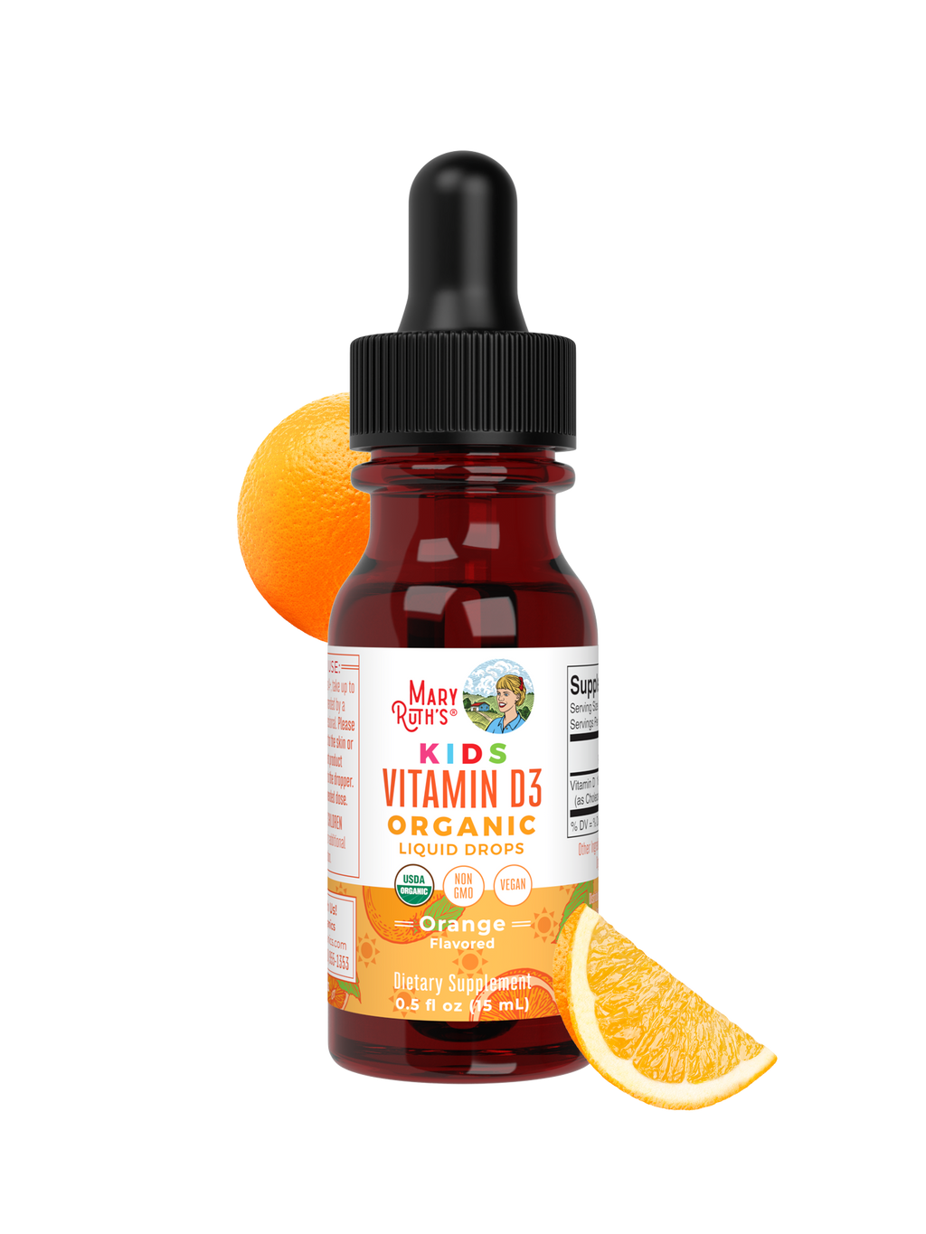 Organic Kids Vitamin D3 Liquid Drops