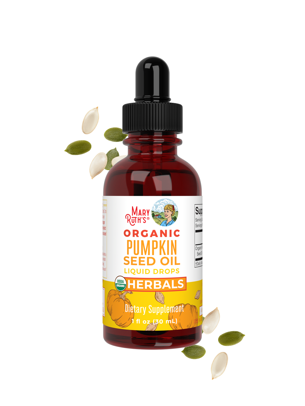 Organic Pumpkin Seed Oil Liquid Drops