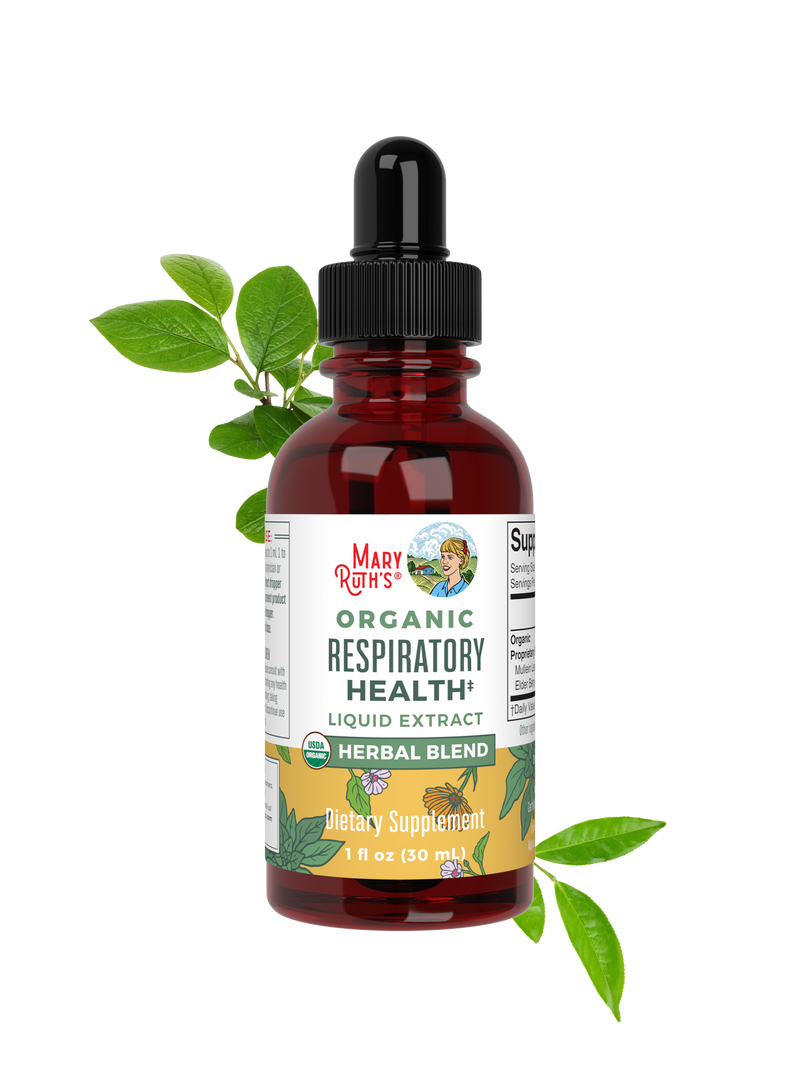 Organic Respiratory Health Herbal Blend Liquid Drops