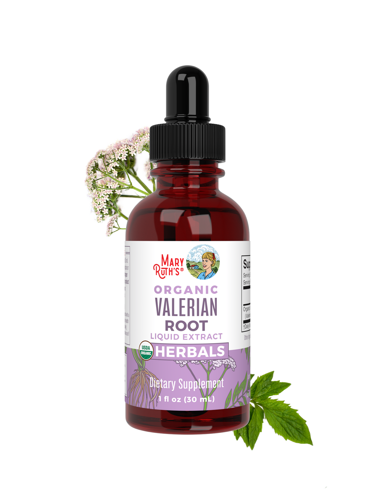 Mary Roots Liquid Organic Liquid Valerian Root Drops – MaryRuth Organics