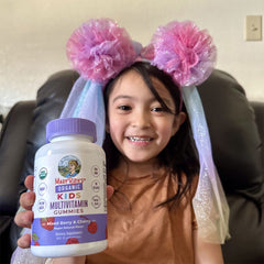 Jessica E. holding product