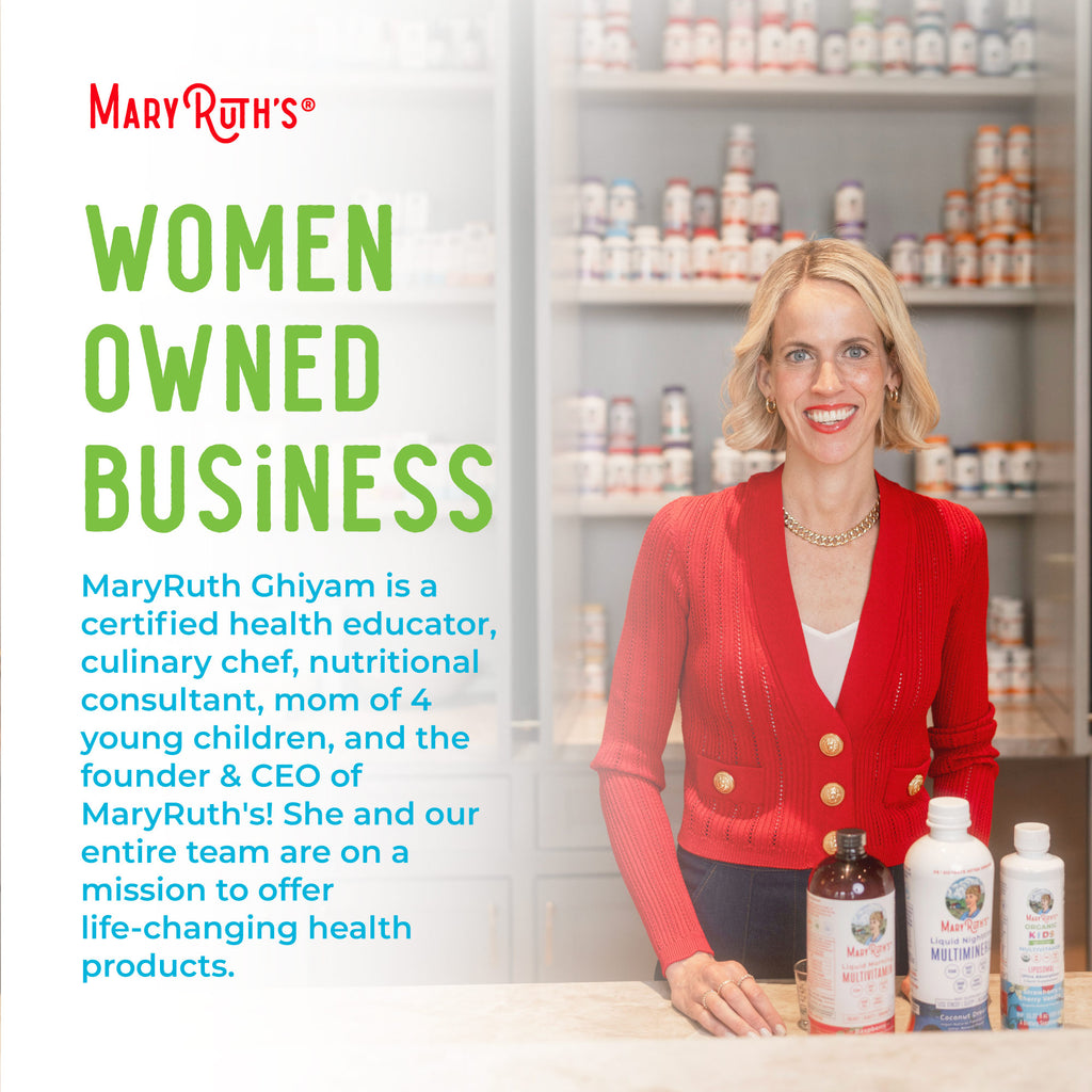 Organic Kids Multivitamin Liposomal 15oz Strawberry Cherry & Vanilla Women Owned Business 