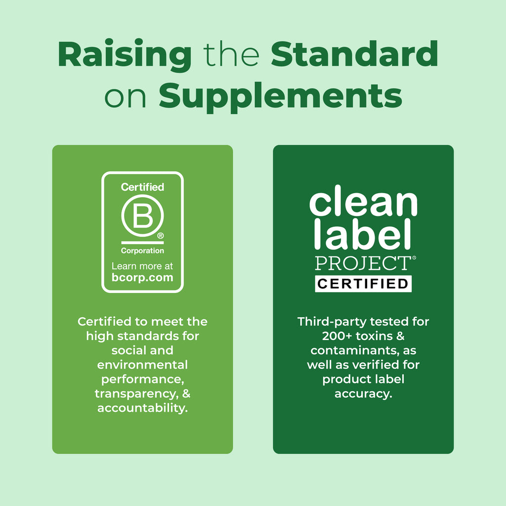 Organic Liquid Probiotic Travel Size 2oz Unflavored Clean Label