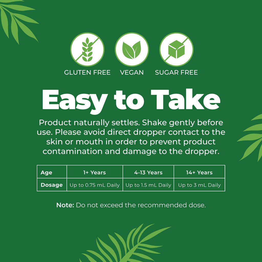 Organic Liquid Probiotic Travel Size 2oz Unflavored Easy To Take