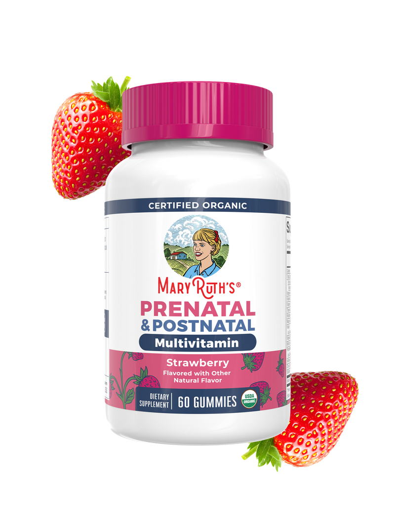 Organic Prenatal & Postnatal Multivitamin Gummies