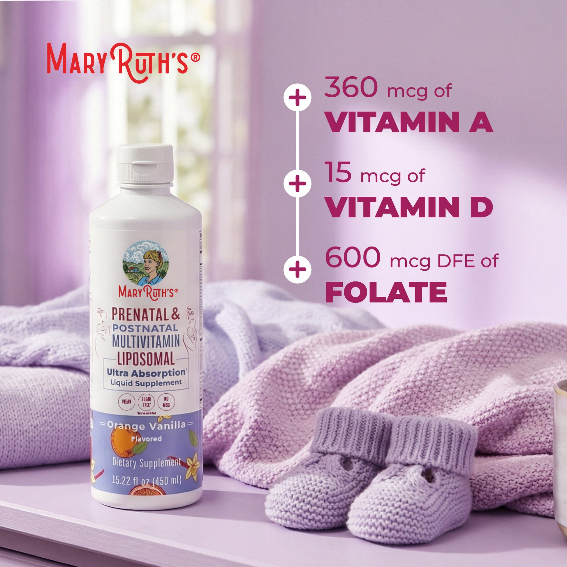 Prenatal Postnatal Multivitamin Liposomal – Benefits 2