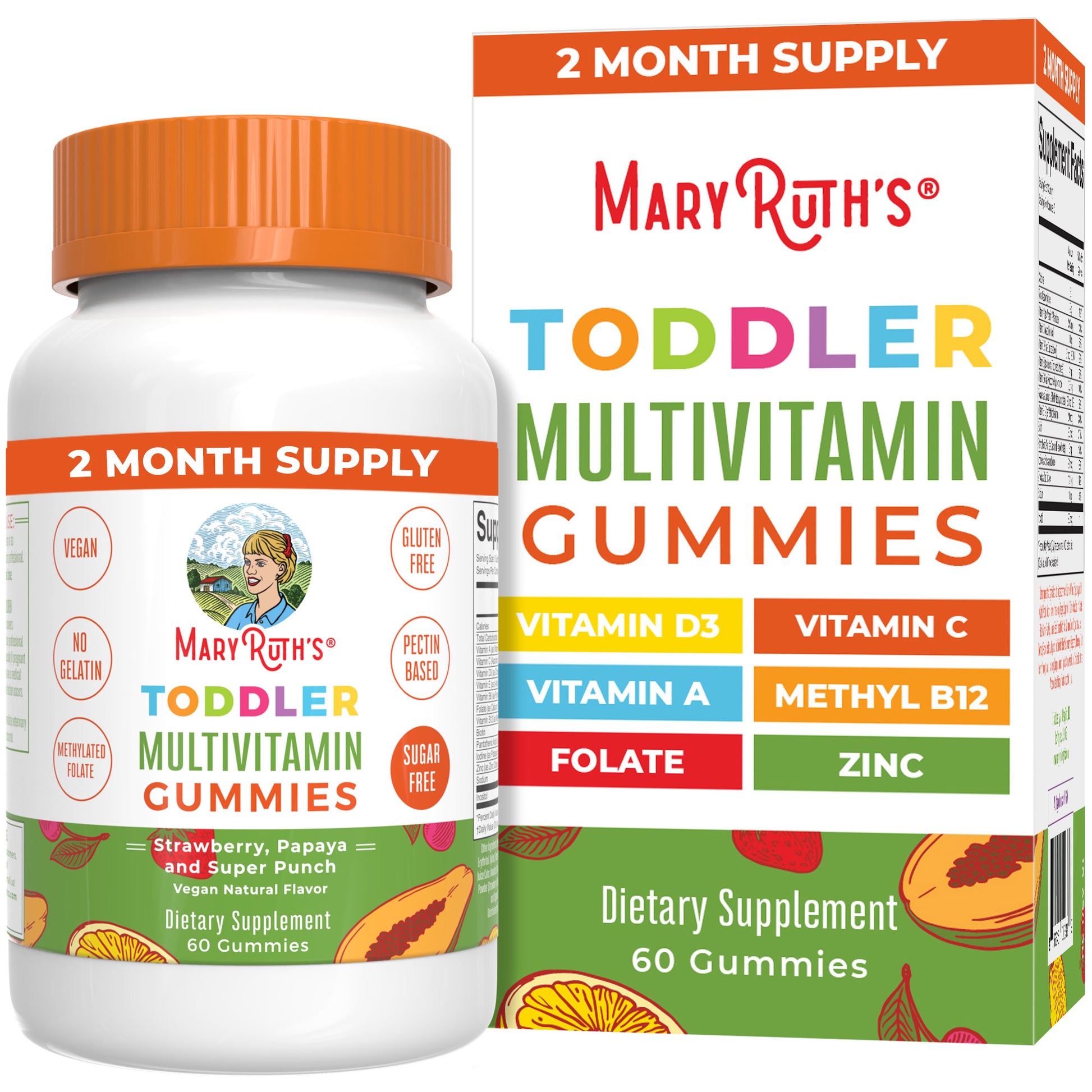 Toddler Multivitamin Gummies 60 Count