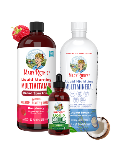 Vegan Liquid Vitamins & Supplements - MaryRuth Organics Vegan Liquid Vitamins & Supplements - MaryRuth Organics