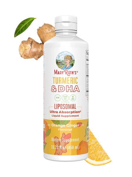 Turmeric & Omega-3 DHA Liposomal MaryRuth Organics Turmeric & Omega-3 DHA Liposomal MaryRuth Organics