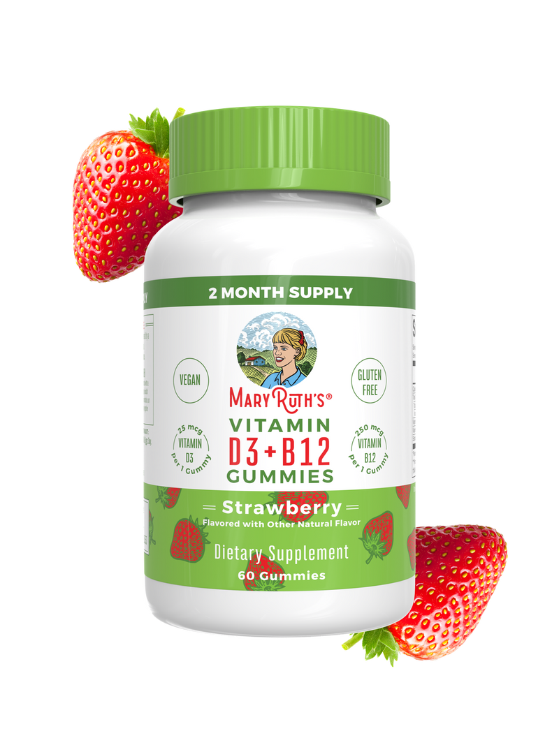 D3 + B12 Gummies (Strawberry)
