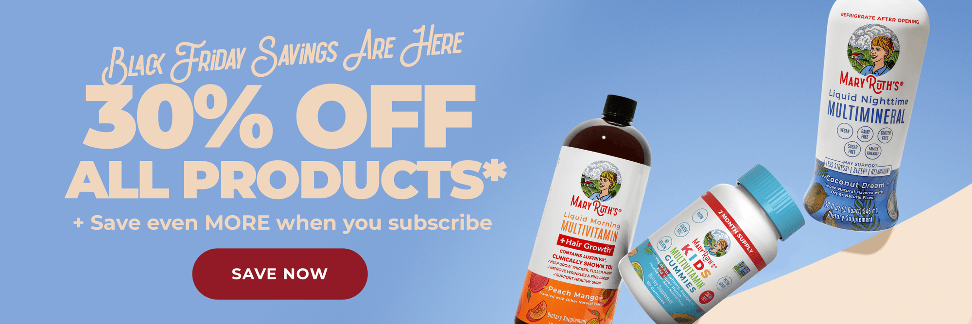 Black Friday Savings - 30% OFF*