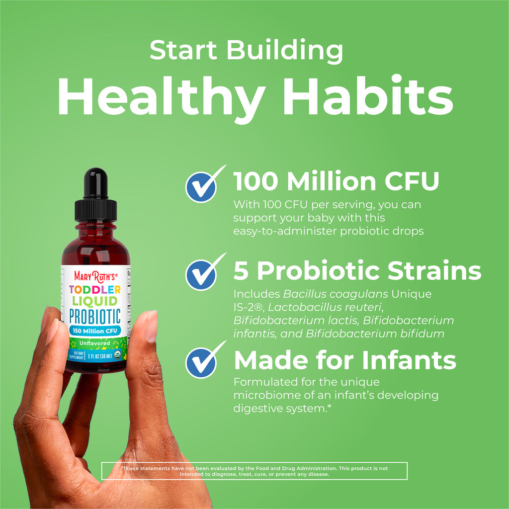 CoComelon Organic Toddler Liquid Probiotic Healthy Habits