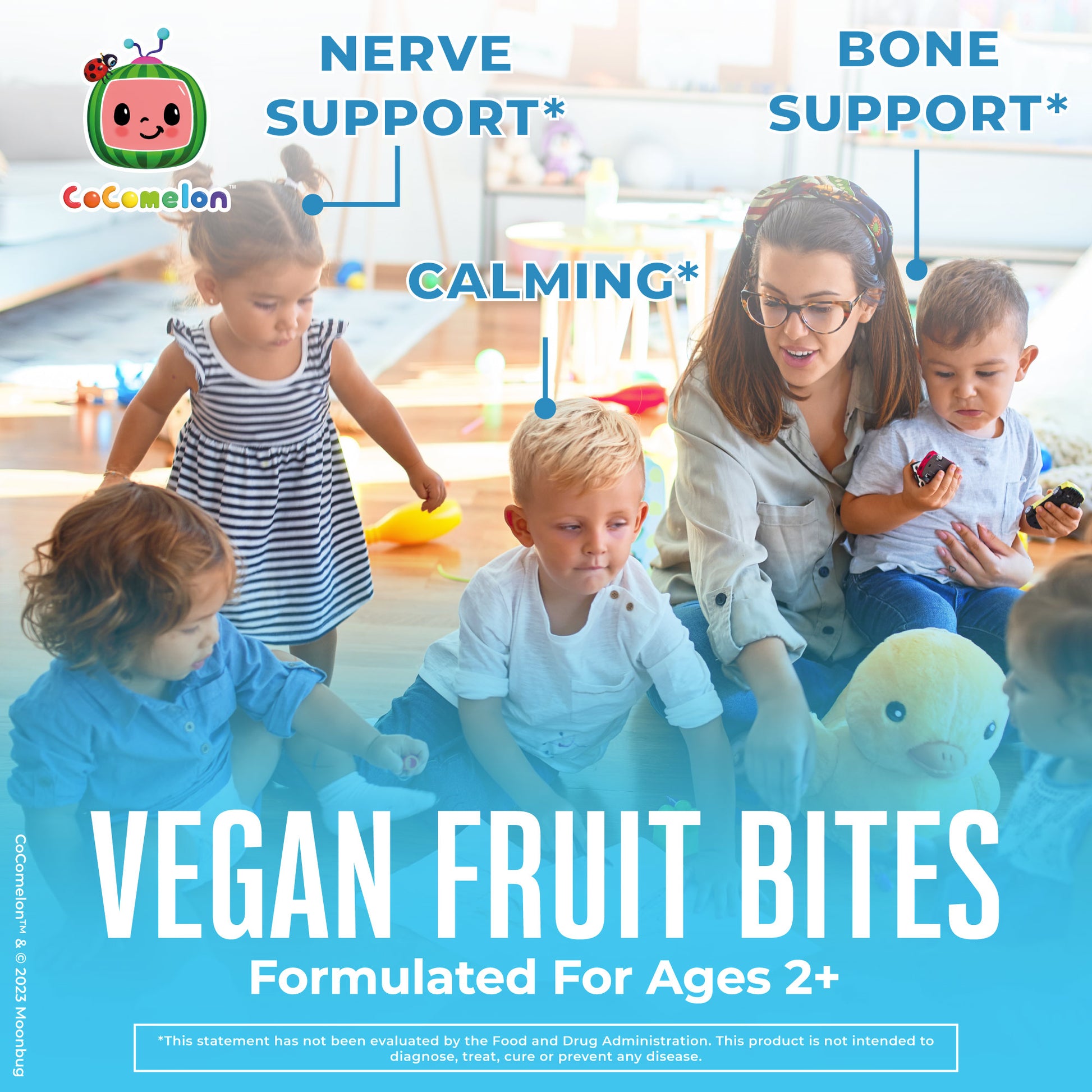 CoComelon Toddler Magnesium Fruit Bites 6