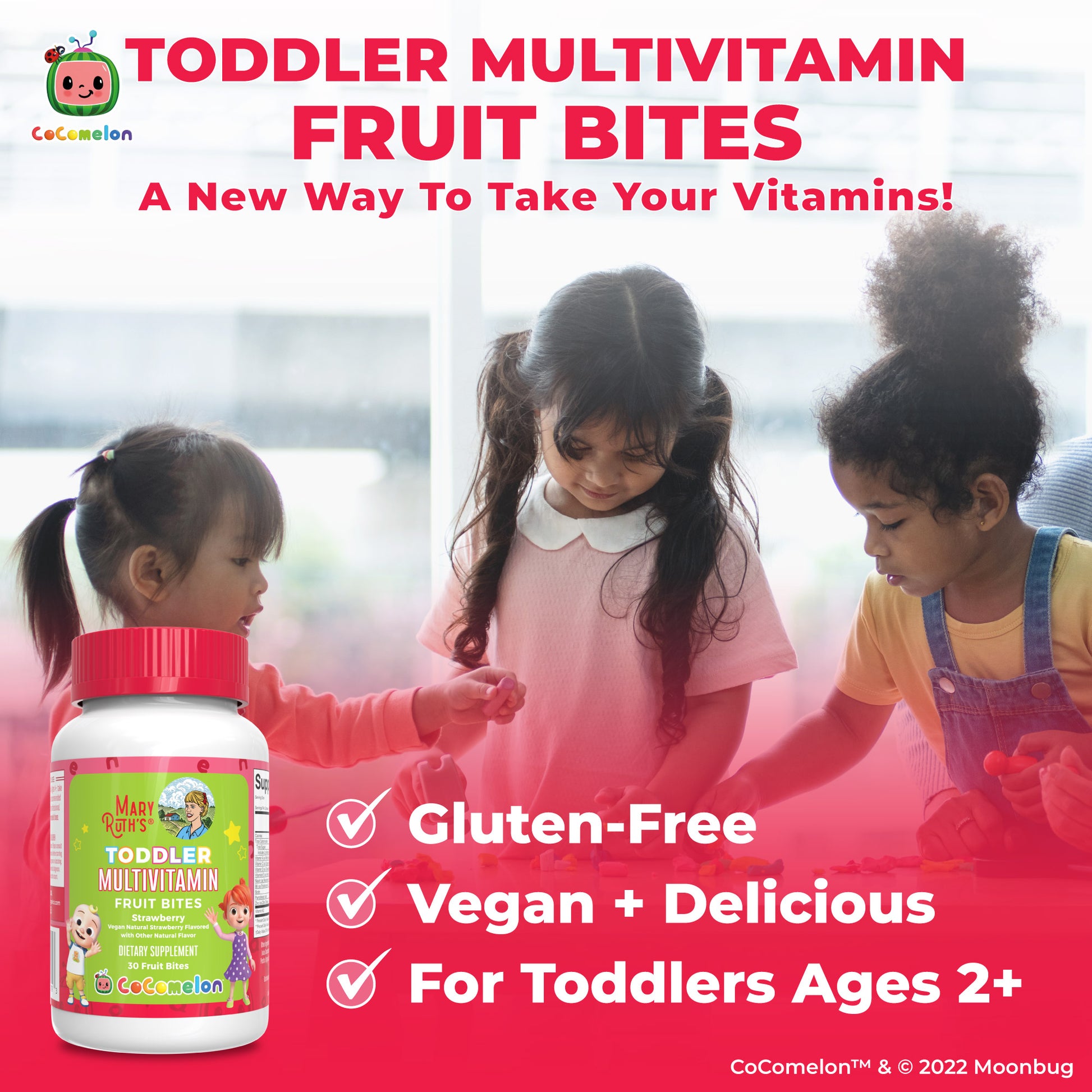 CoComelon Toddler Multivitamin Fruit Bites 30 Count 8