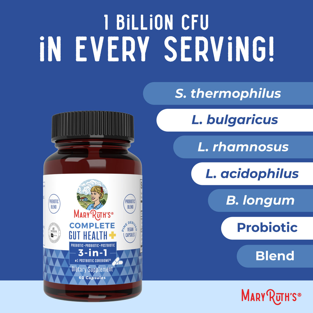 Digestive Enzymes, Capsule Vitamins & Supplements – MaryRuth Organics