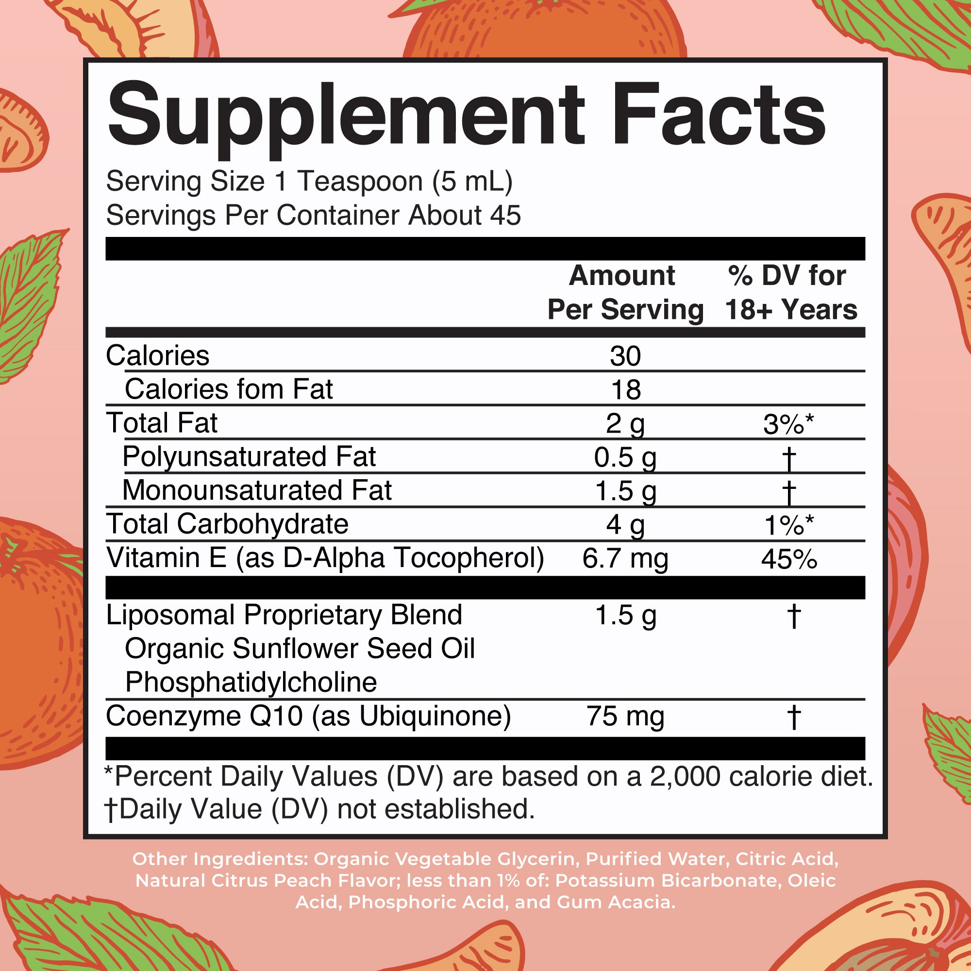 Liposomal CoQ10 Supplement – MaryRuth Organics