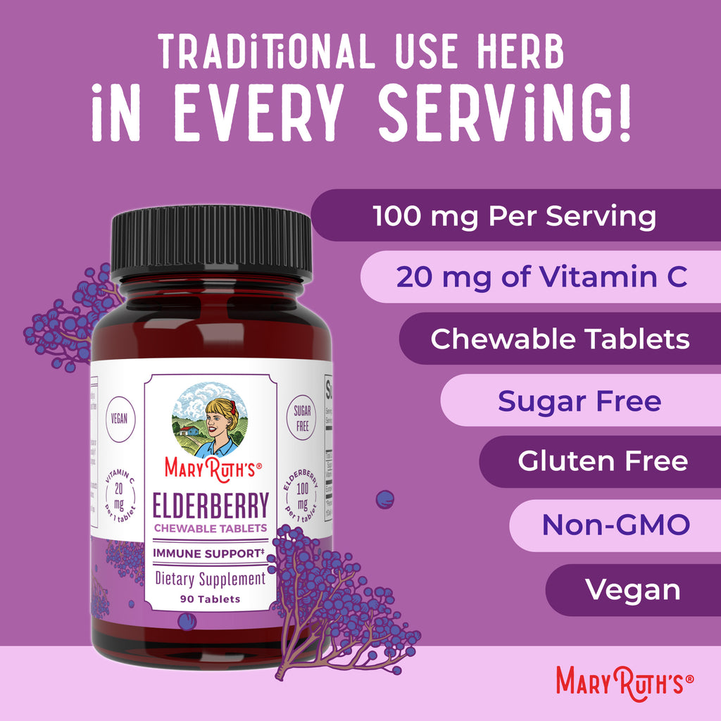 Elderberry Chewable Tablets 8