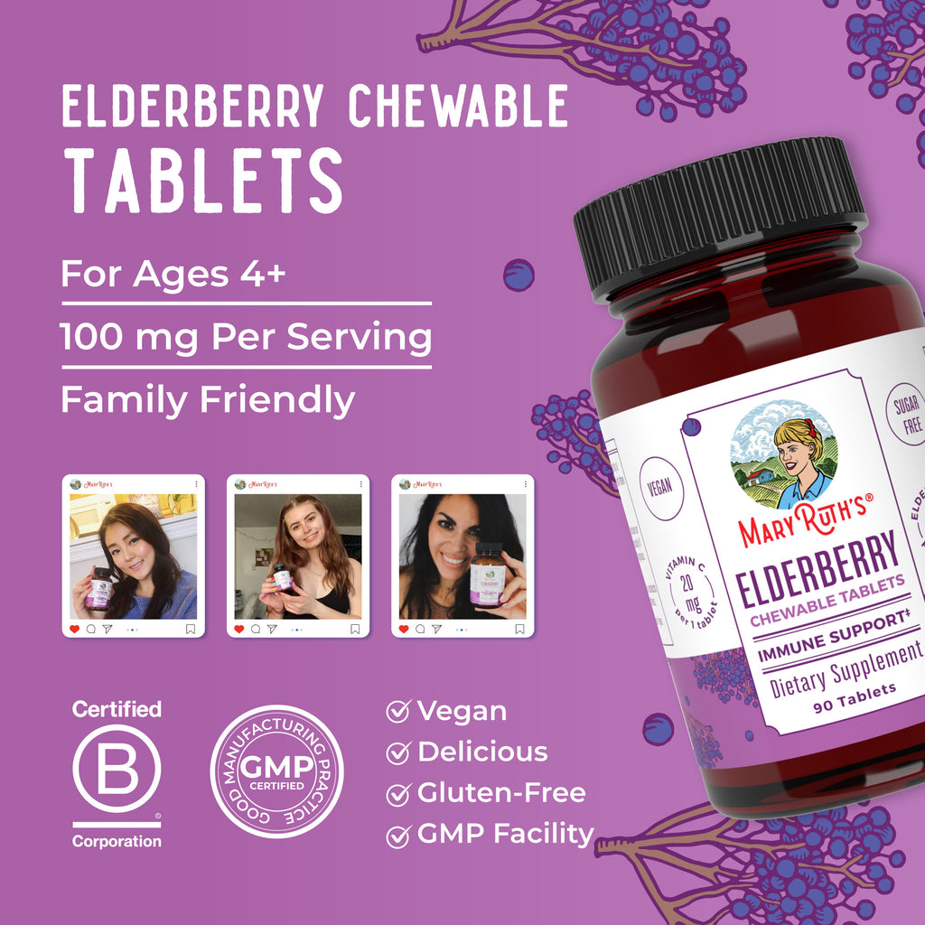 Elderberry Chewable Tablets 9