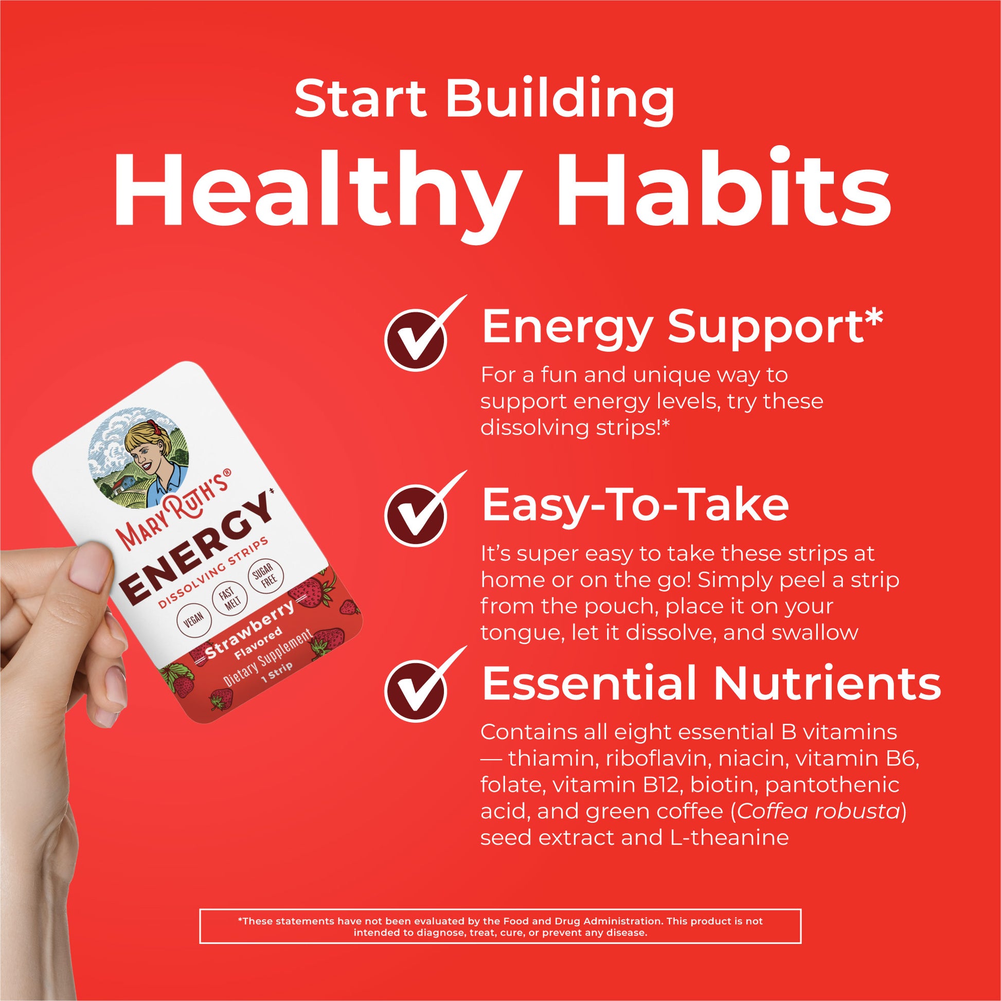 Energy Dissolving Strips Healthy Habits