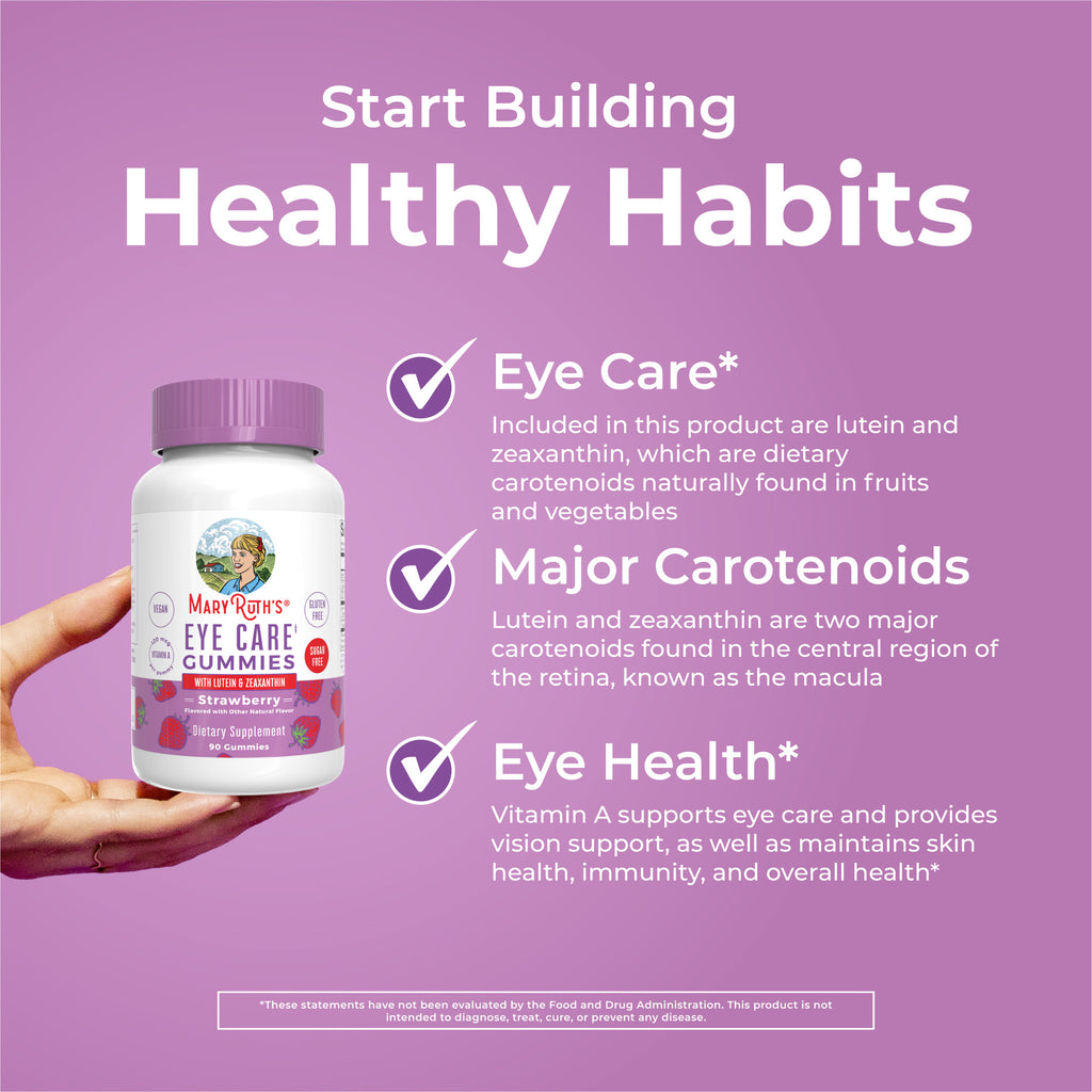 Eye Care Gummies Healthy Habits