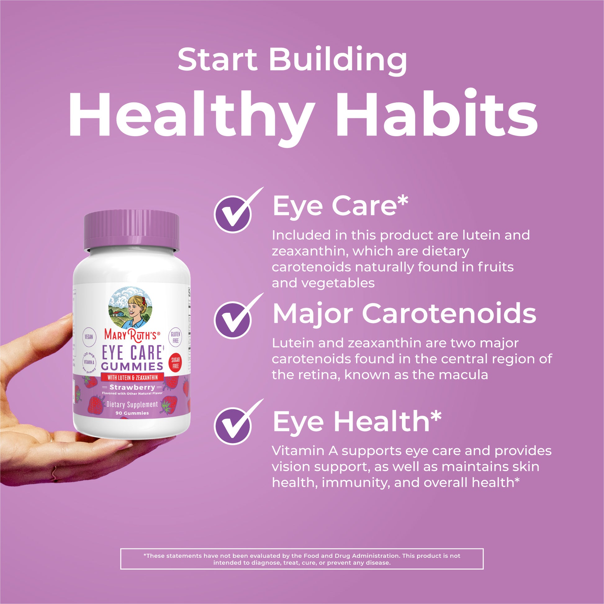 Eye Care Gummies Healthy Habits
