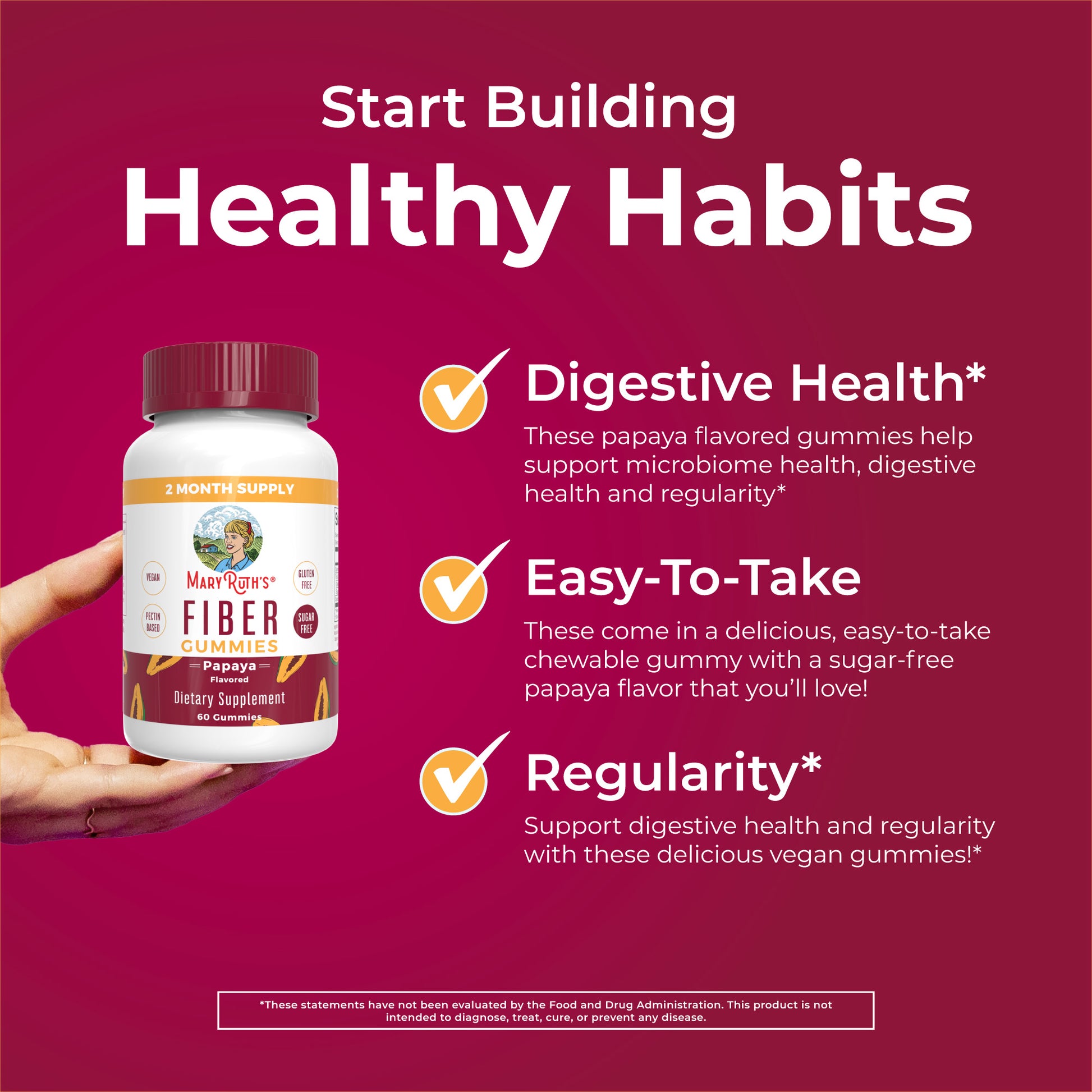 Fiber Gummies Healthy Habits