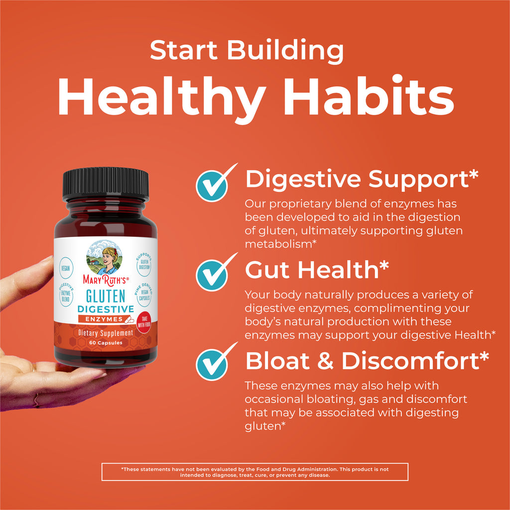 Gluten Digestive Enzymes Healthy Habits