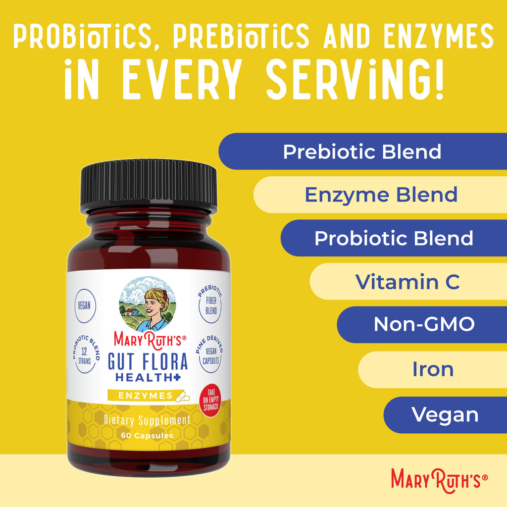 Gut Flora Health+ Enzymes Ingredients