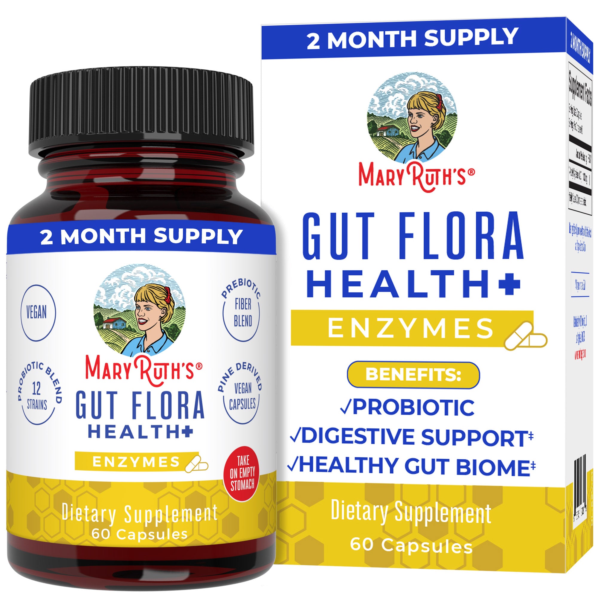 Gut Flora Health+ Enzymes